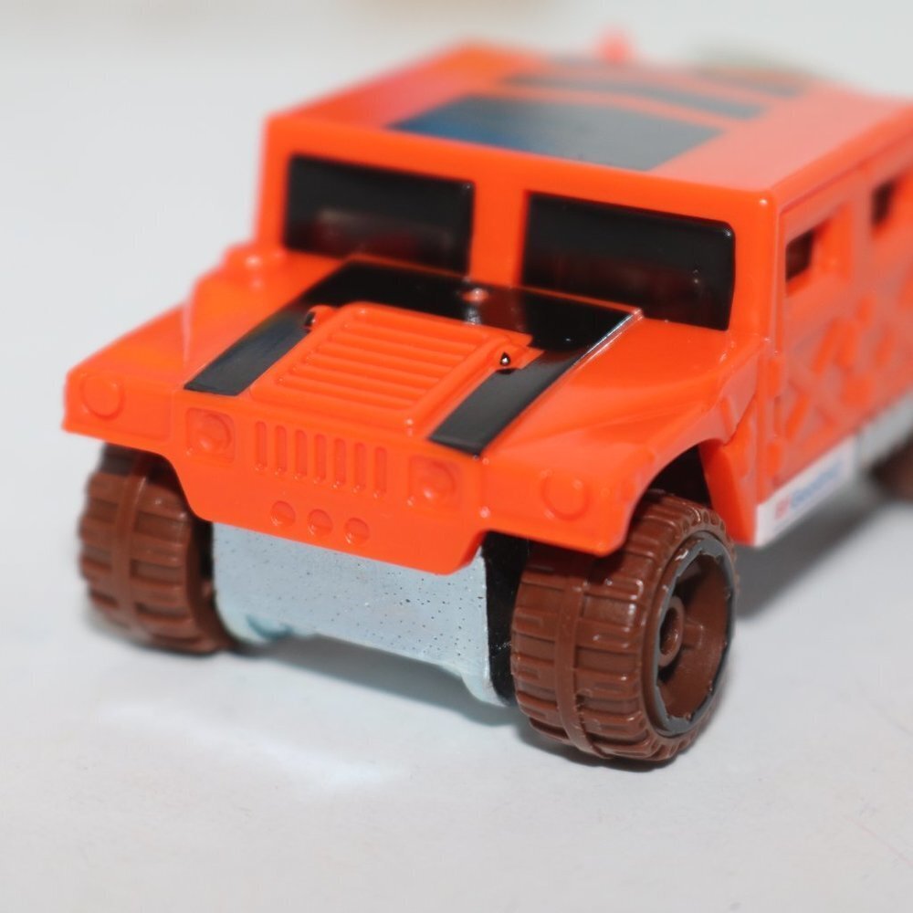 Hot Wheels Baja Blazers orange Humvee custom keychain